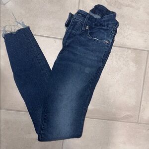 Good American Dark Blue Ankle Jeans